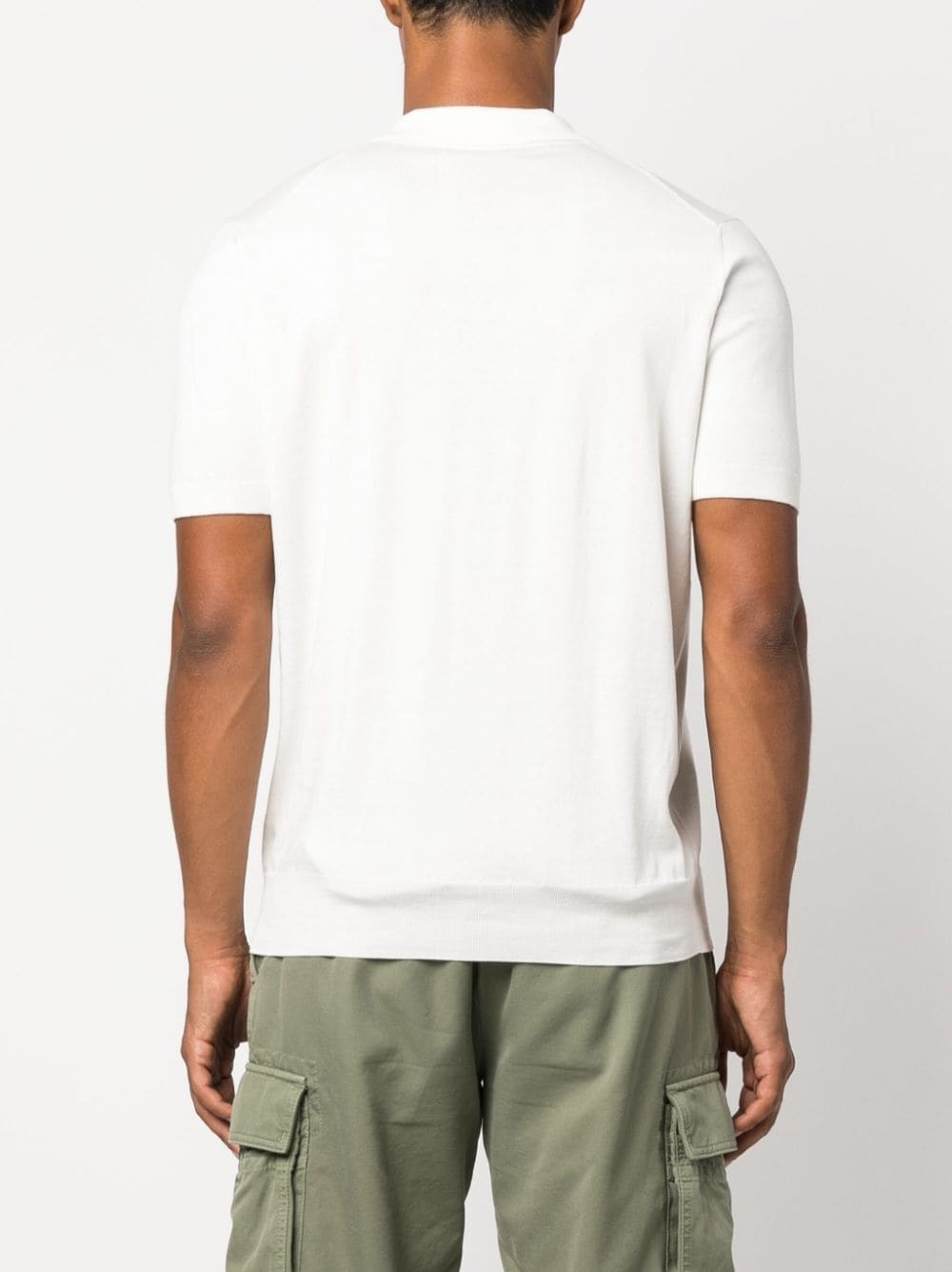fine-knit cotton polo - 4