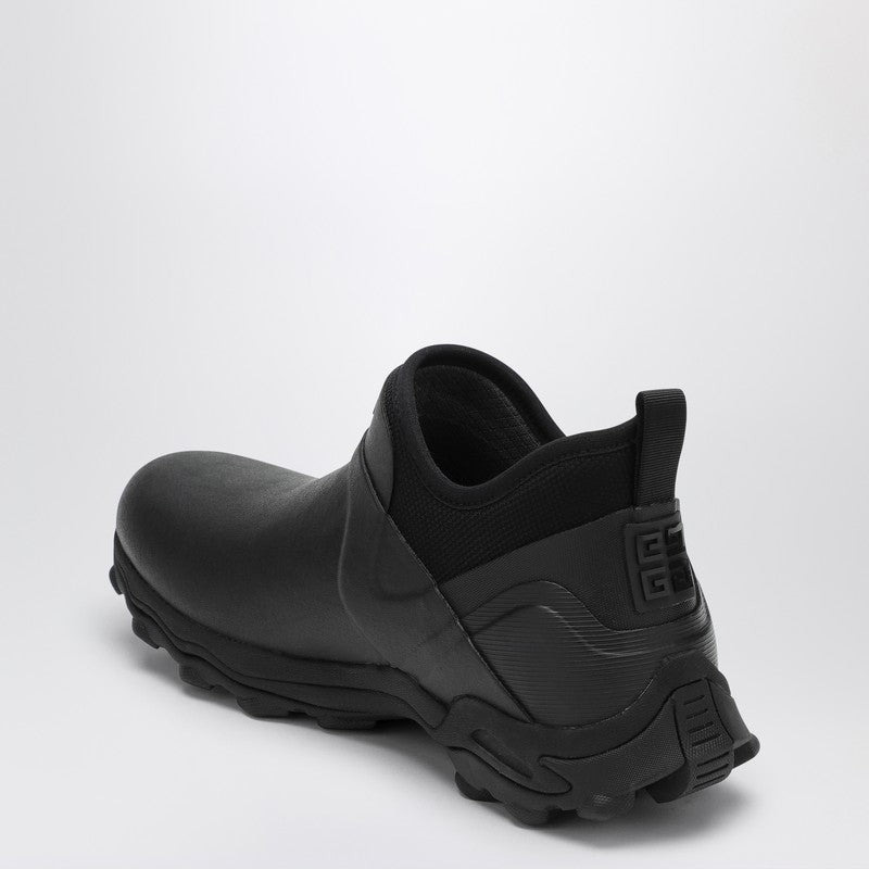 Givenchy Black Bogs Rubber Chelsea Boots Men - 2
