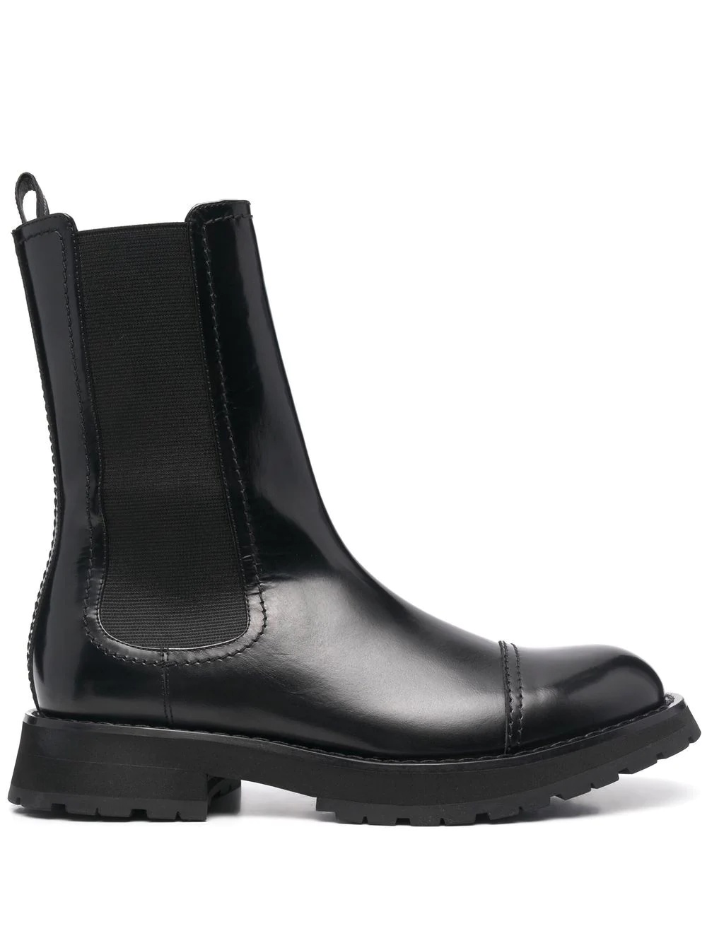 polished leather Chelsea boots - 1