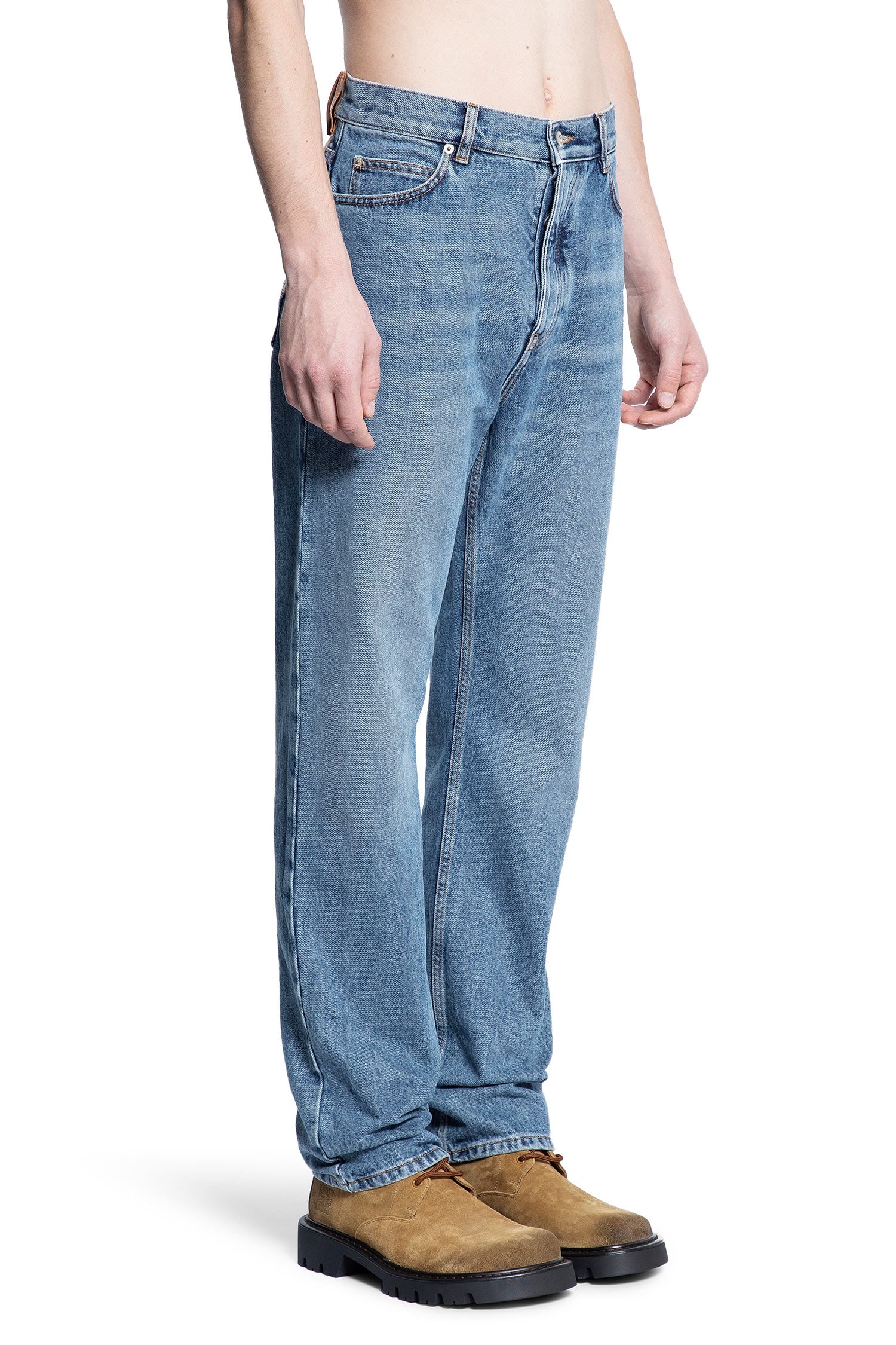 Straight-Leg-Jeans-In-Denim - 2