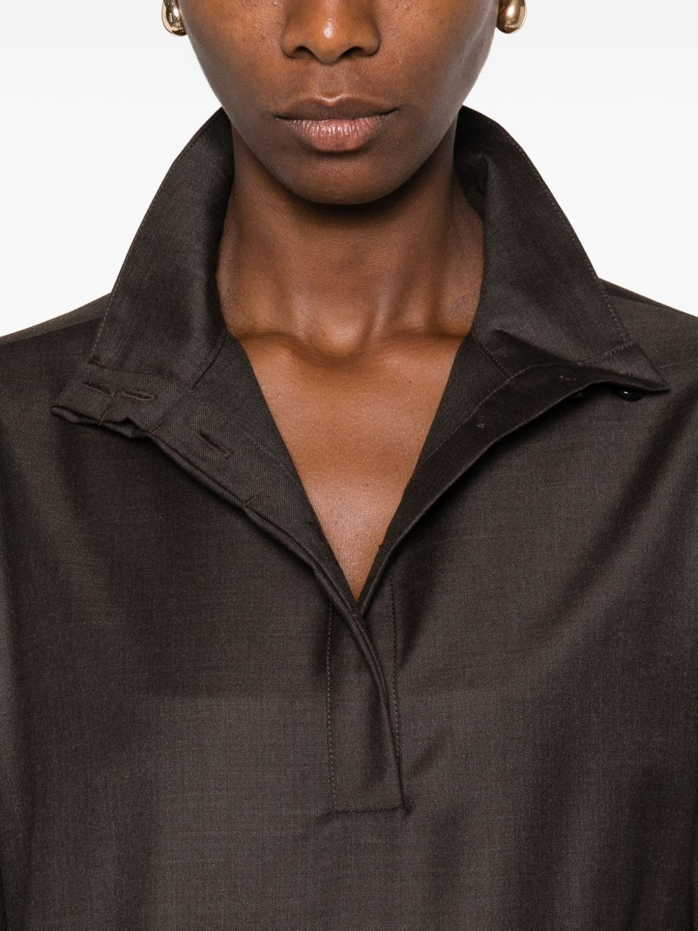 high-neck sweatshirt - 5