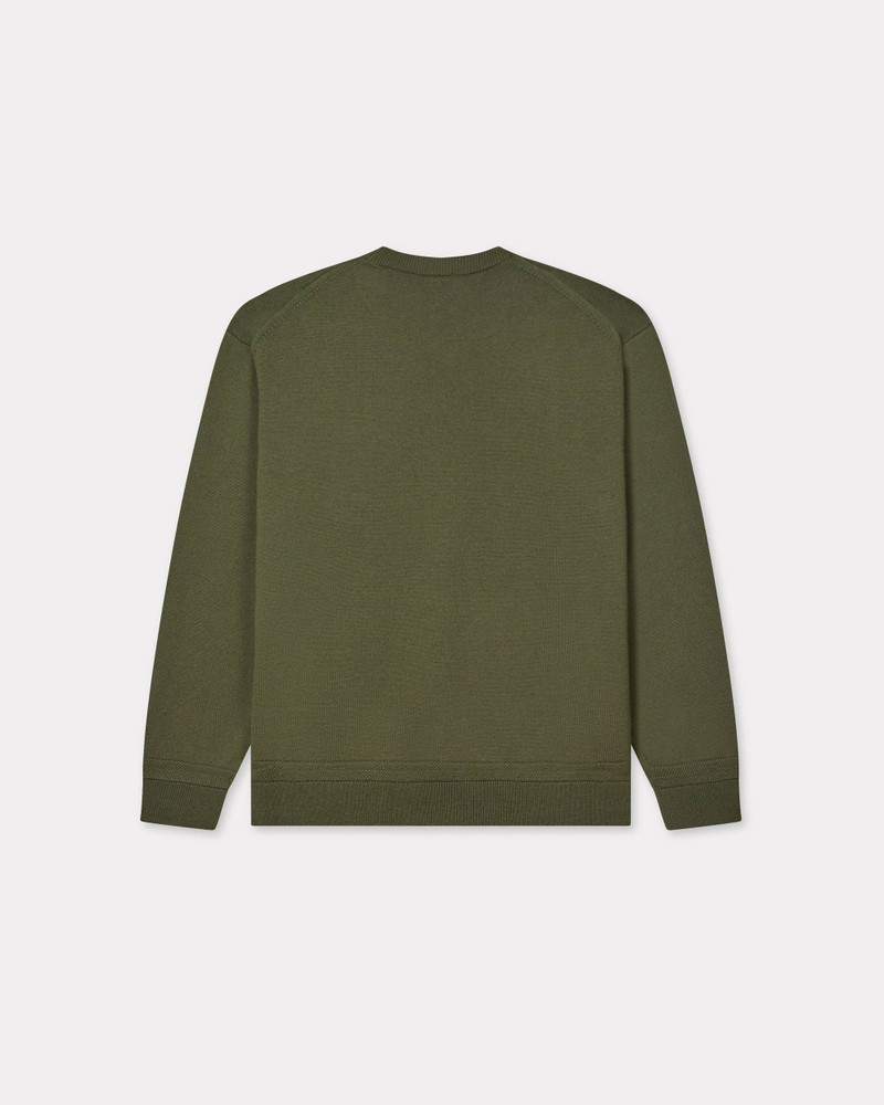 KENZO 'Boke Flower' embroidered jumper in Merino wool outlook