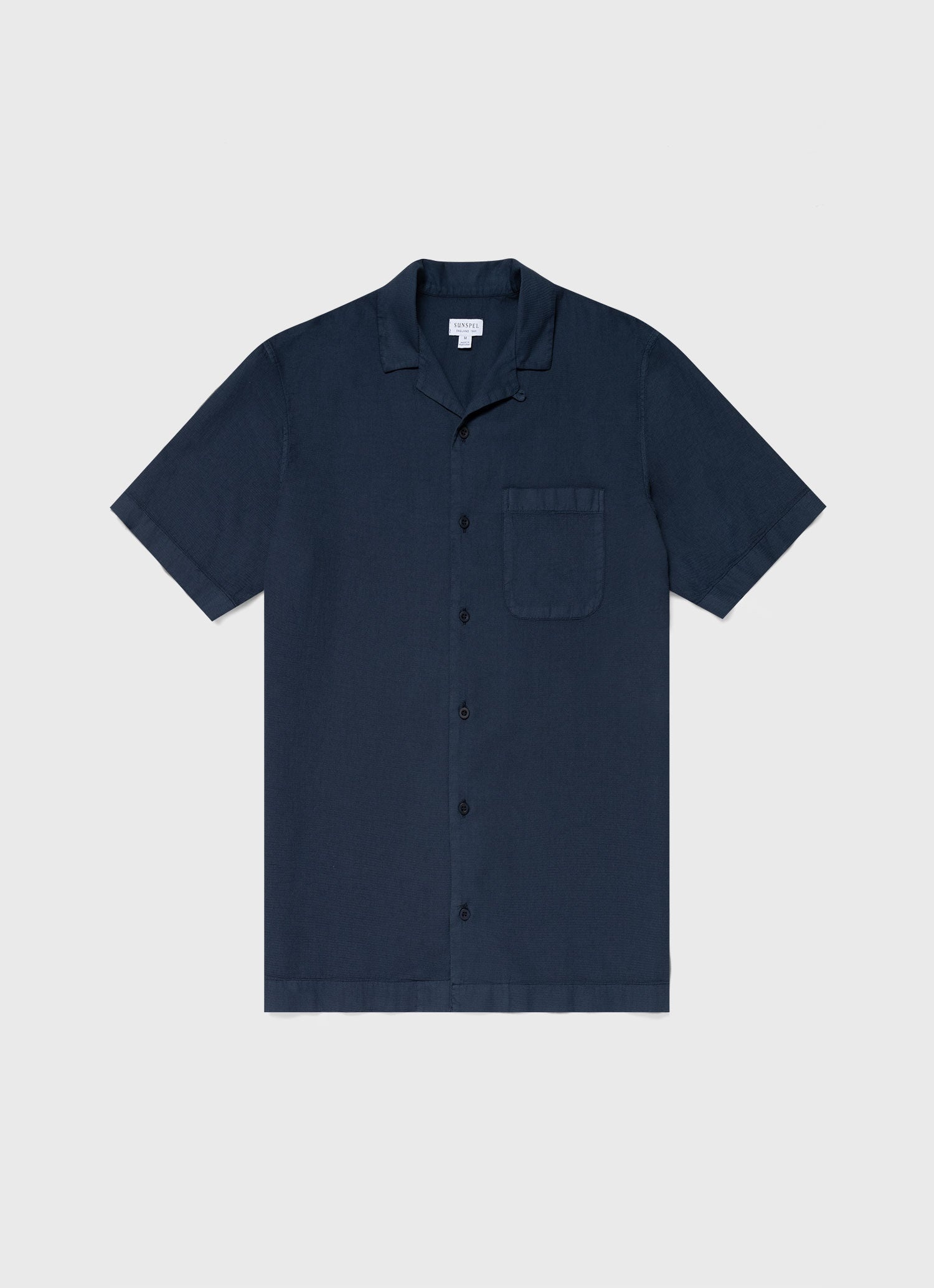 Waffle Camp Collar Shirt - 1