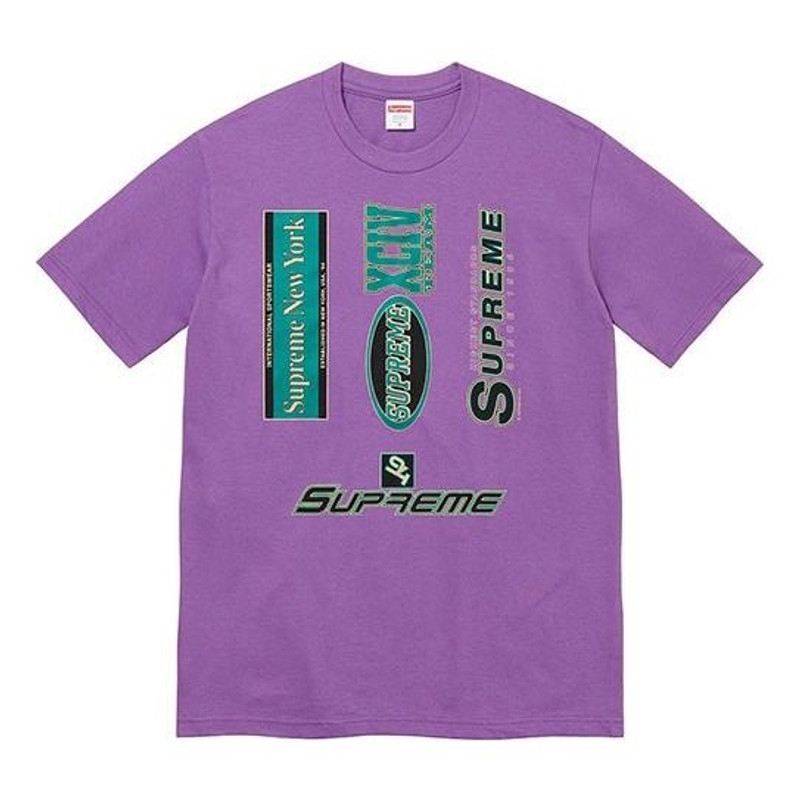 Supreme FW21 Week 1 Multi Logos Tee SUP-FW21-118 - 1