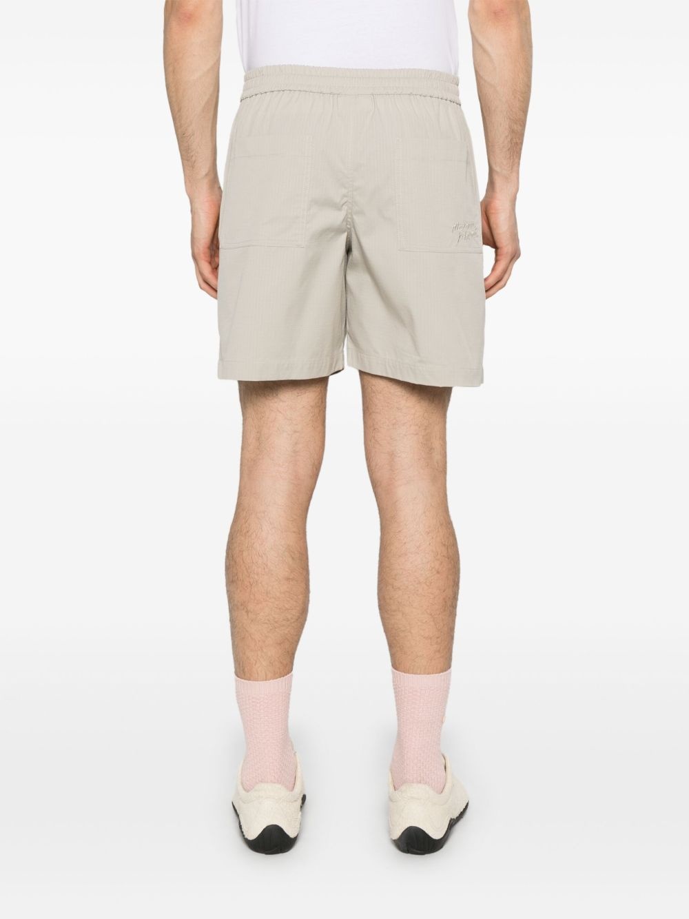 elasticated shorts - 4