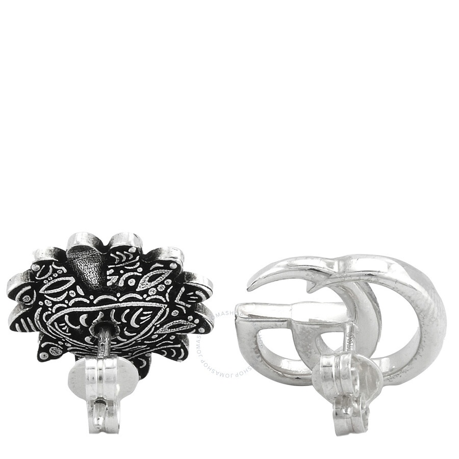 Gucci Double G flower stud earrings - 6