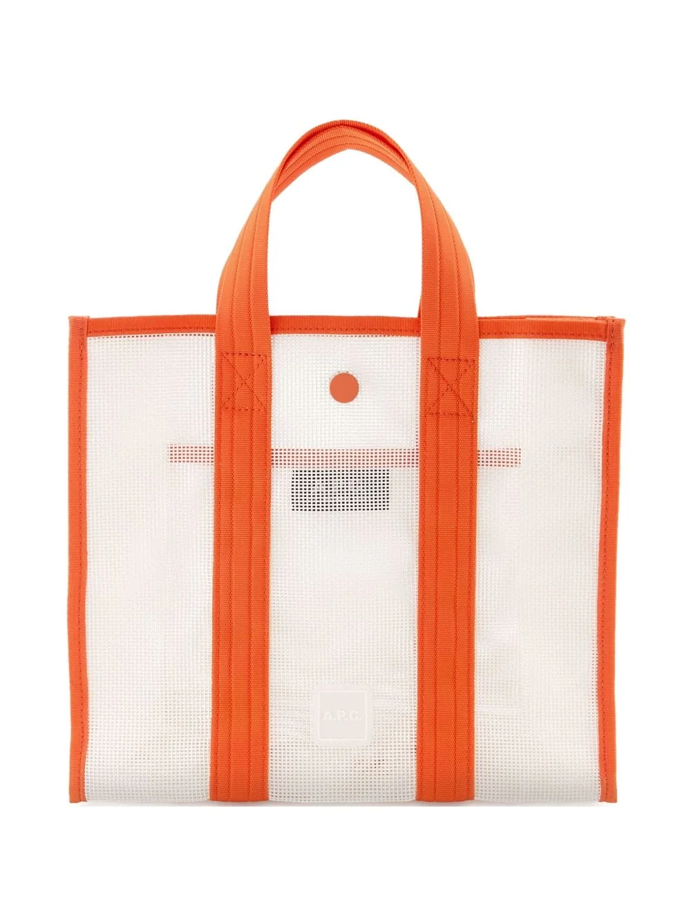 trim-handle tote bag - 1