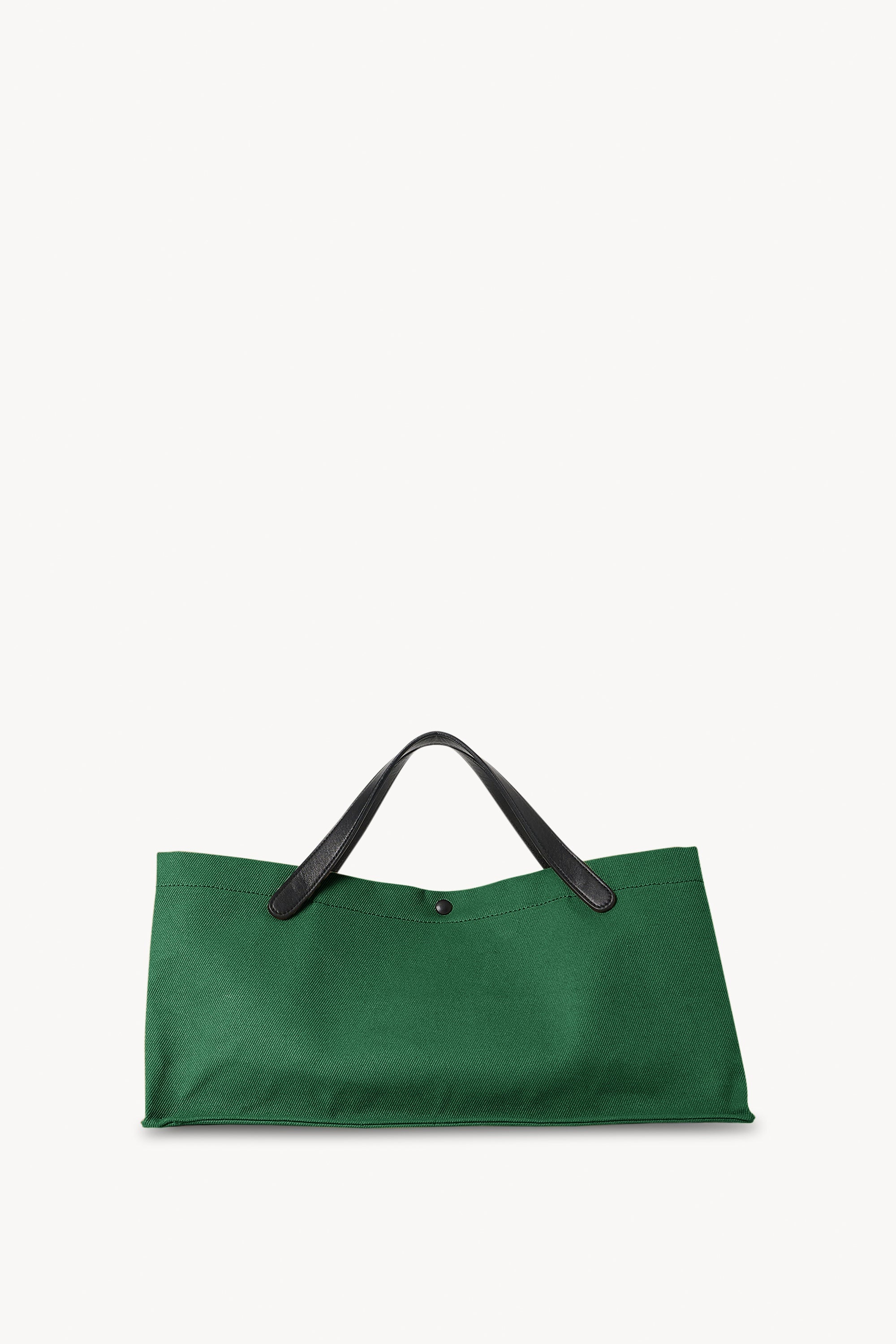 Matcha　therow idaho コットン ハンドバッグ The Row Idaho Bag in Cotton | REVERSIBLE
