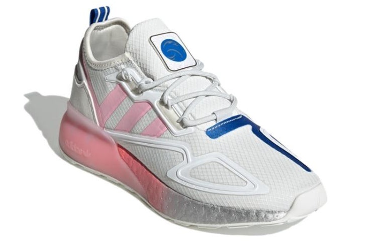 (WMNS) adidas ZX 2K Boost 'White True Pink' FZ3900 - 3