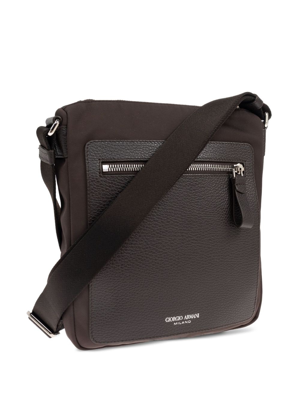 logo-stamp crossbody bag - 4