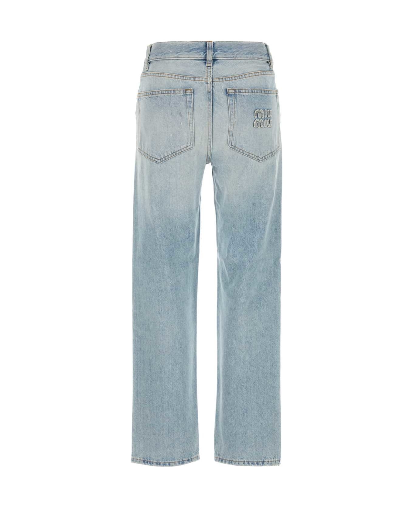 デニム・ジーパン Miu Miu Jeans Miu Miu Denim Jeans | italist | REVERSIBLE
