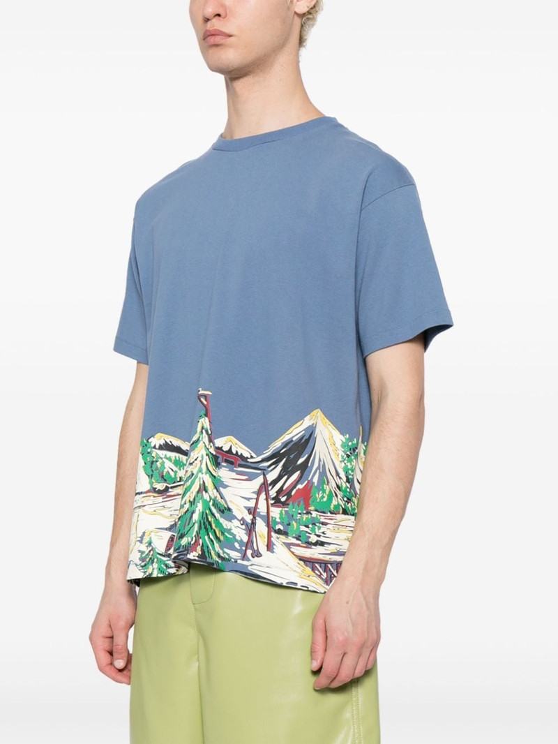 Ski Lift cotton T-shirt 3