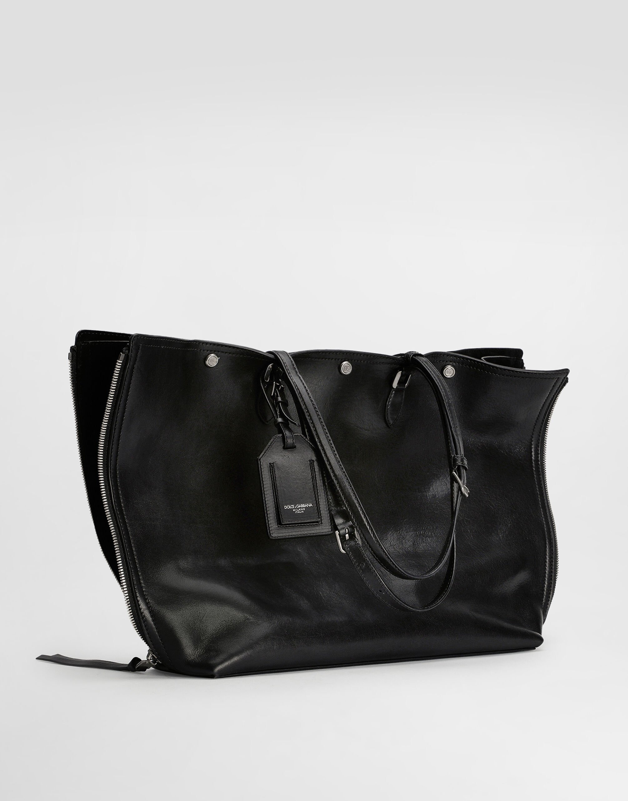 Atene calfskin shopping bag - 3