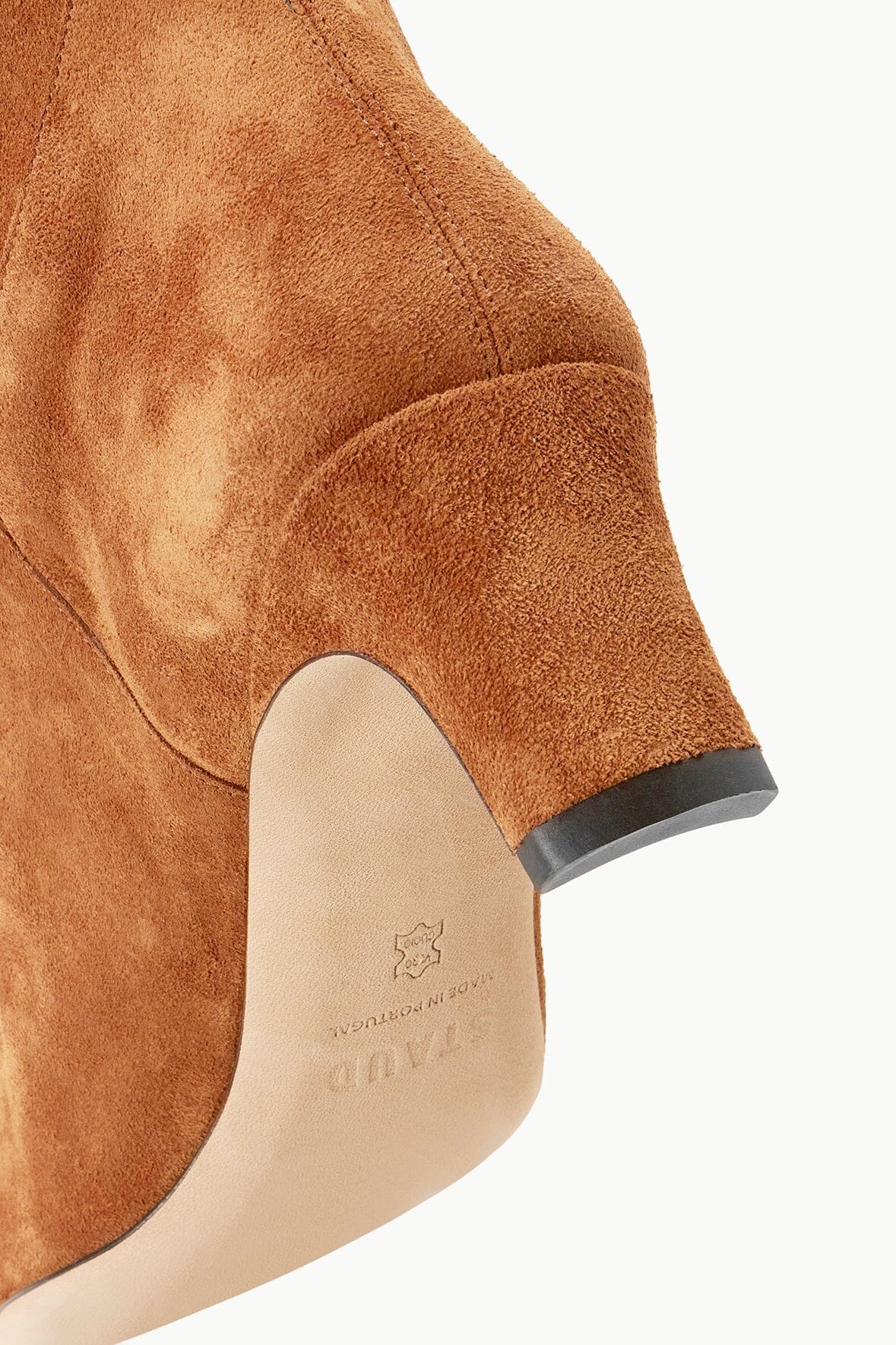STAUD WESTERN WALLY BOOT TAN SUEDE - 8