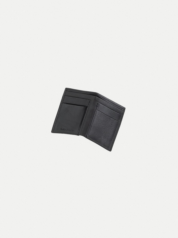 Hagdahl Wallet Saddle Leather Black - 2