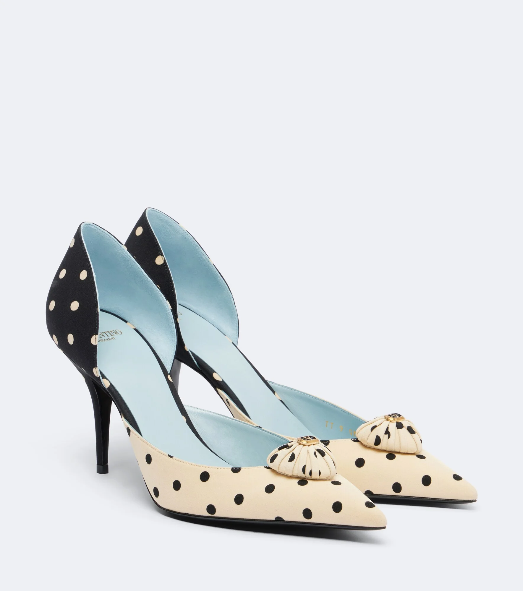 Cœur Royal polka-dot pumps - 1