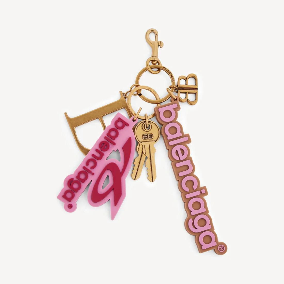 Women's Bodies Keychain/charm in Pink - 1