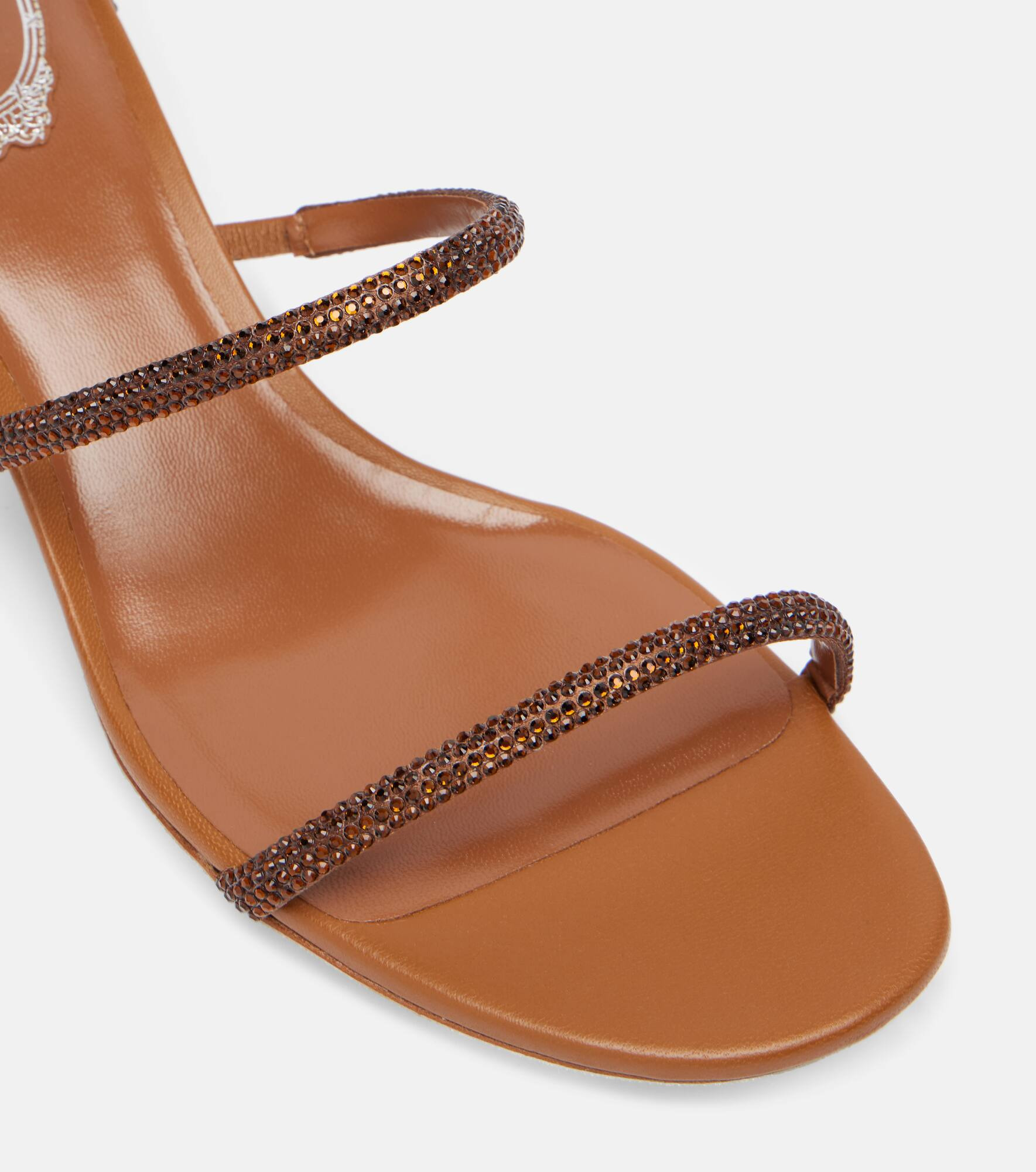 Cleo 40 embellished satin sandals - 5