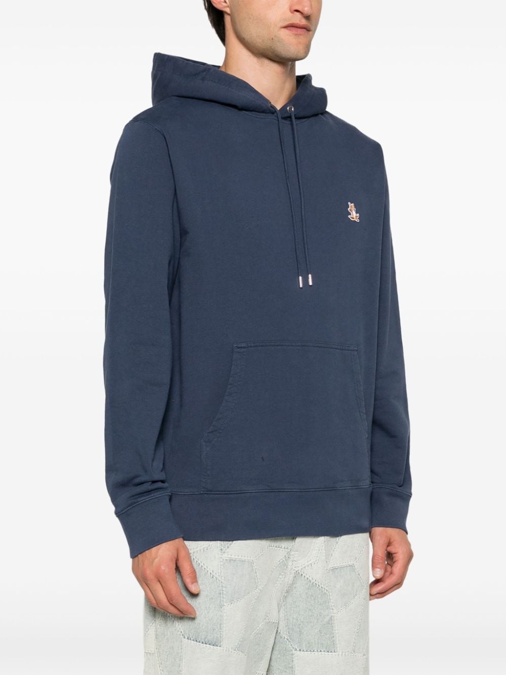 Fox Head cotton hoodie - 3