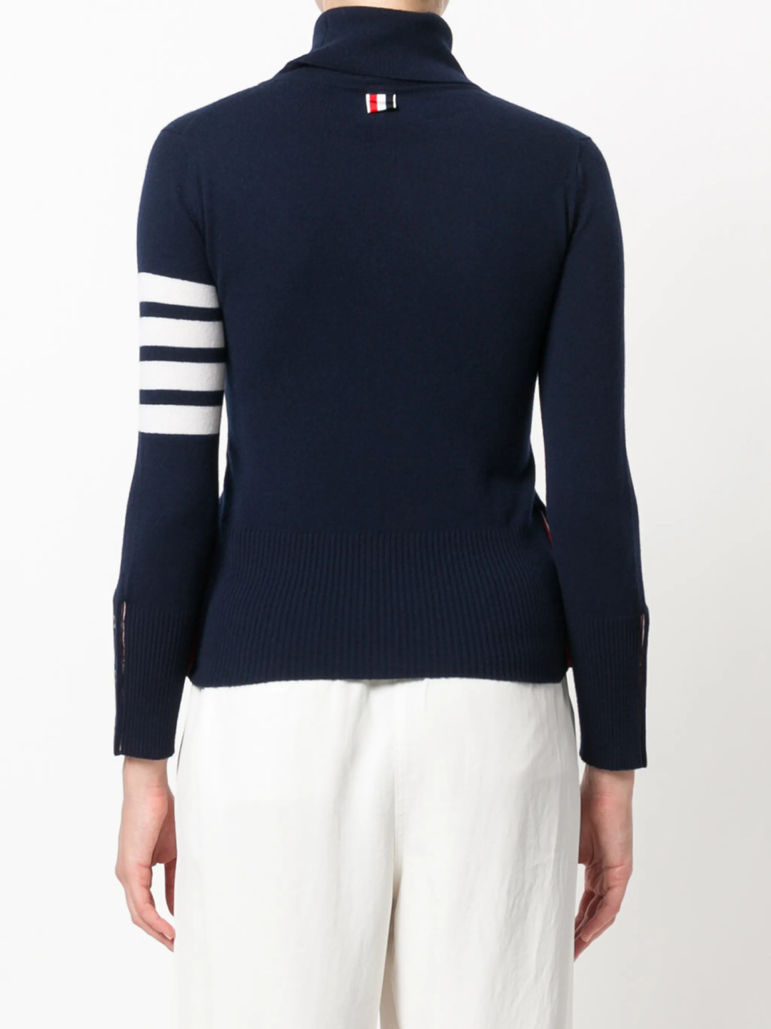 Cashmere Turtle Neck Sweatshirt Women - 4