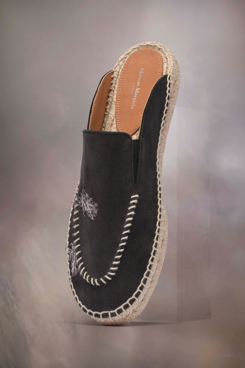 Embroidered espadrille mules 1