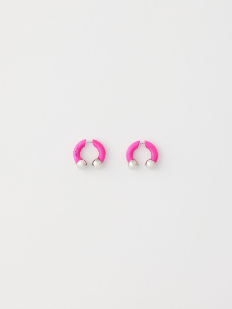 BARBELL EARRINGS (COLORED) - 4
