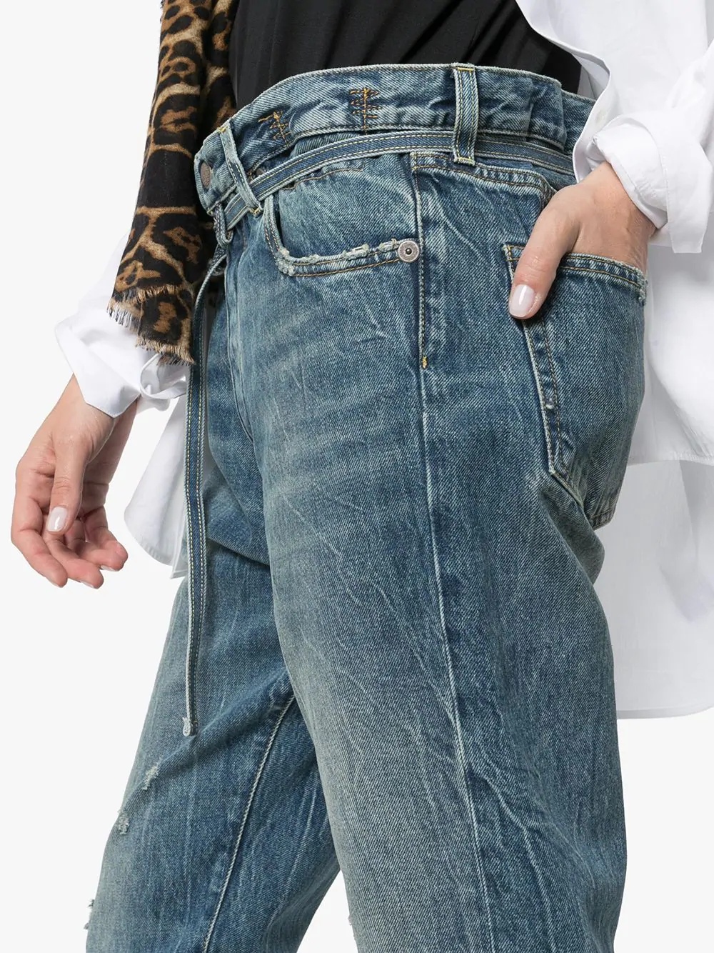 Paperbag Hayde boyfriend jeans - 5