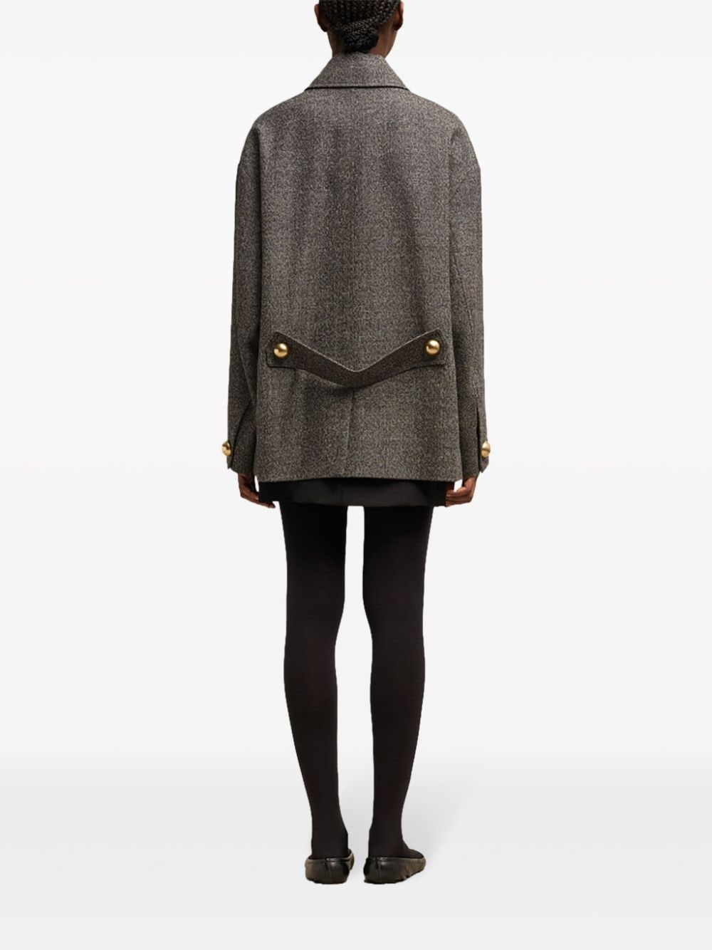 belt-detailed coat - 4