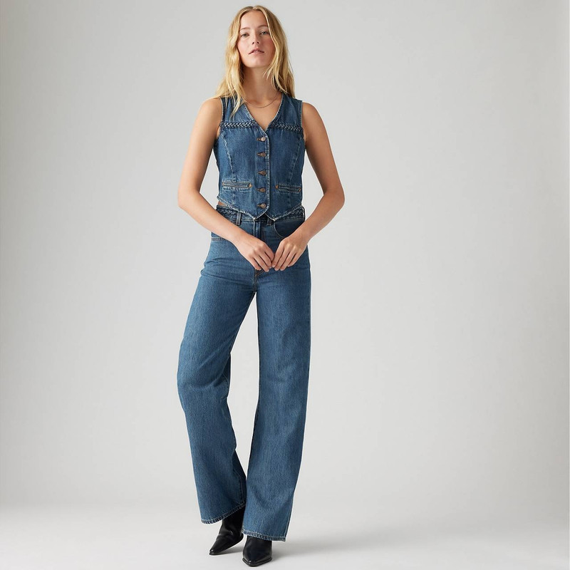 Levi's RIBCAGE WIDE LEG BRAIDED WOMEN'S JEANS outlook