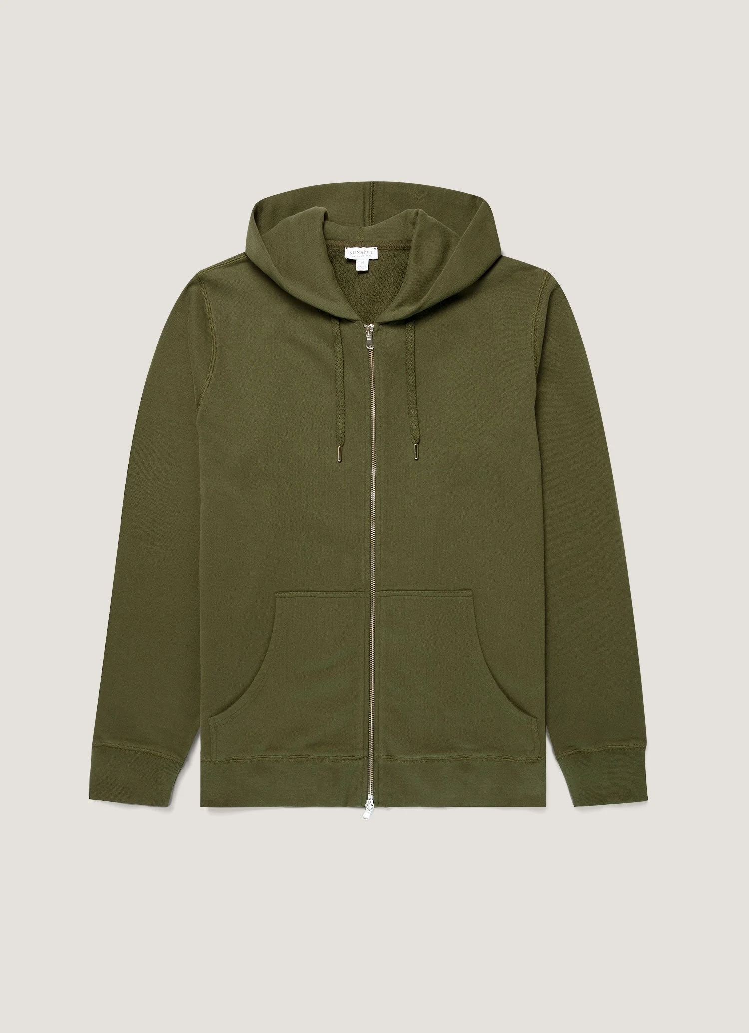 Loopback Zip Hoodie - 1