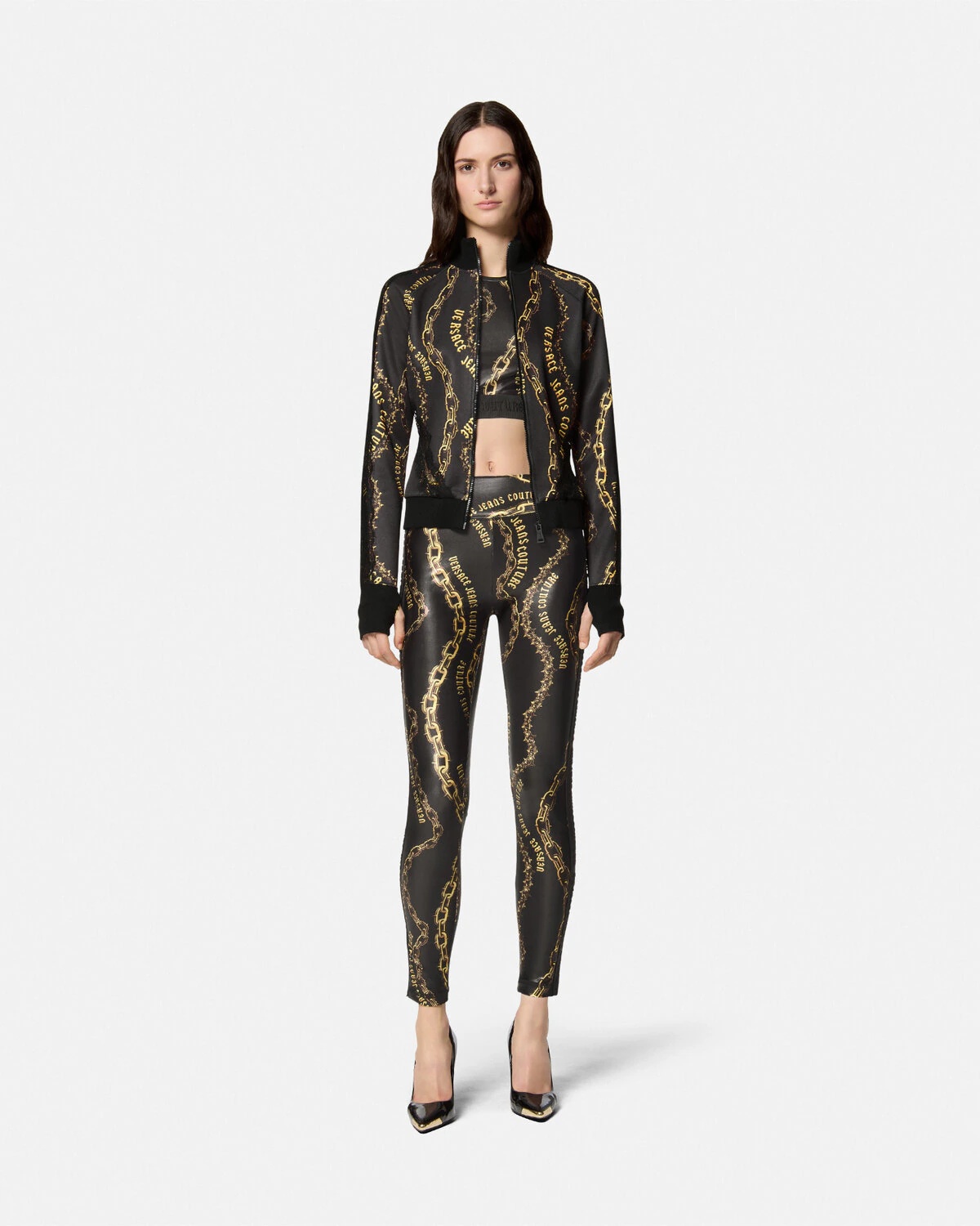 Chain Couture Crop Top - 2