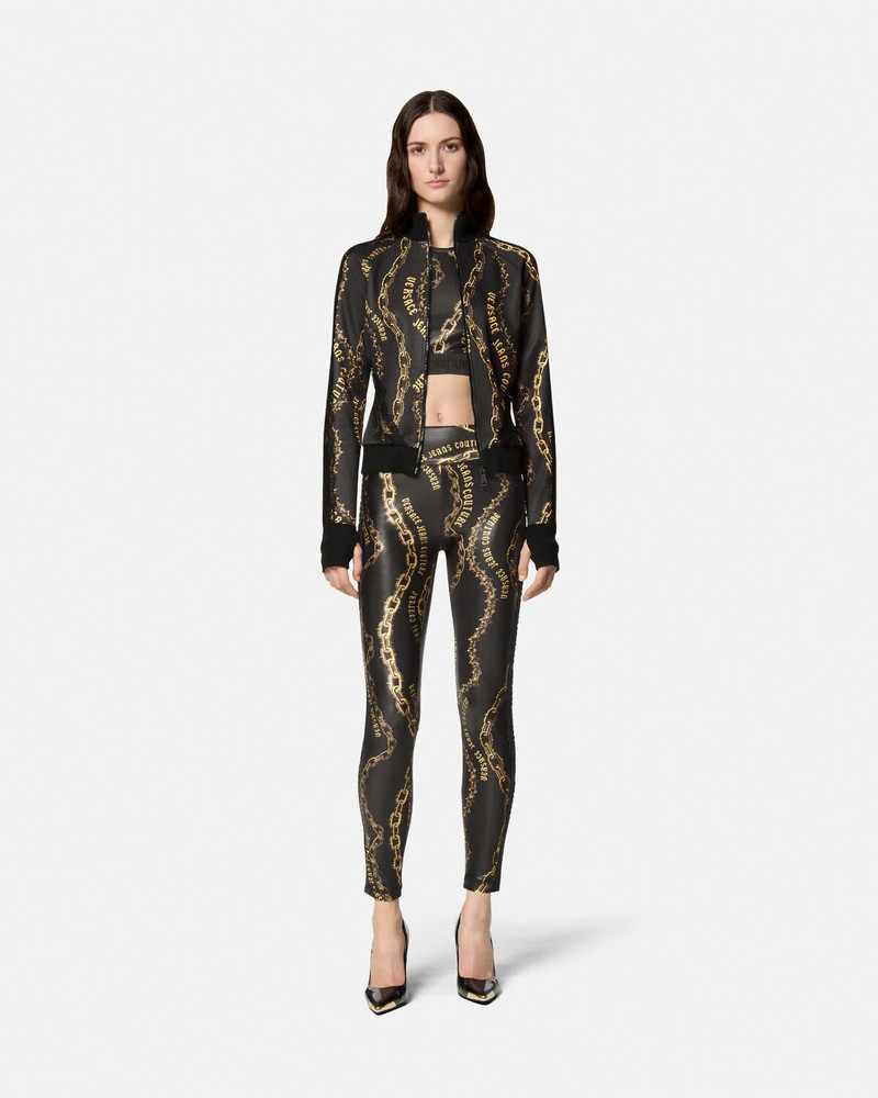 VERSACE JEANS COUTURE Chain Couture Crop Top outlook