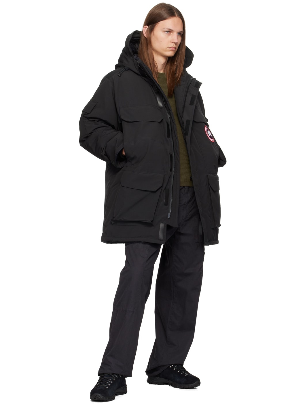 Black Expedition Down Jacket - 4