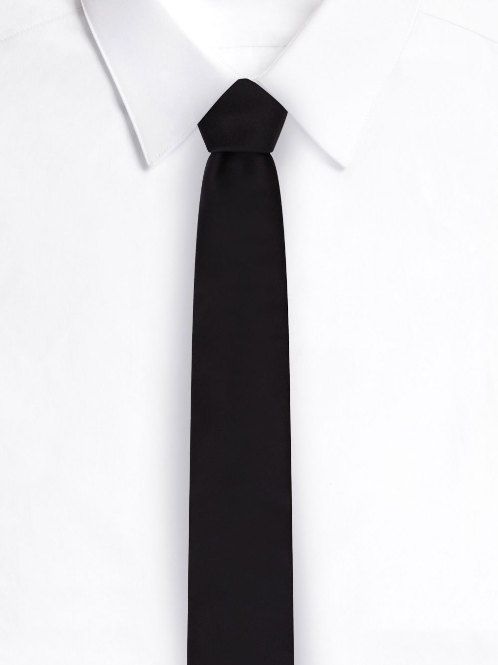 pointed-tip silk tie - 2