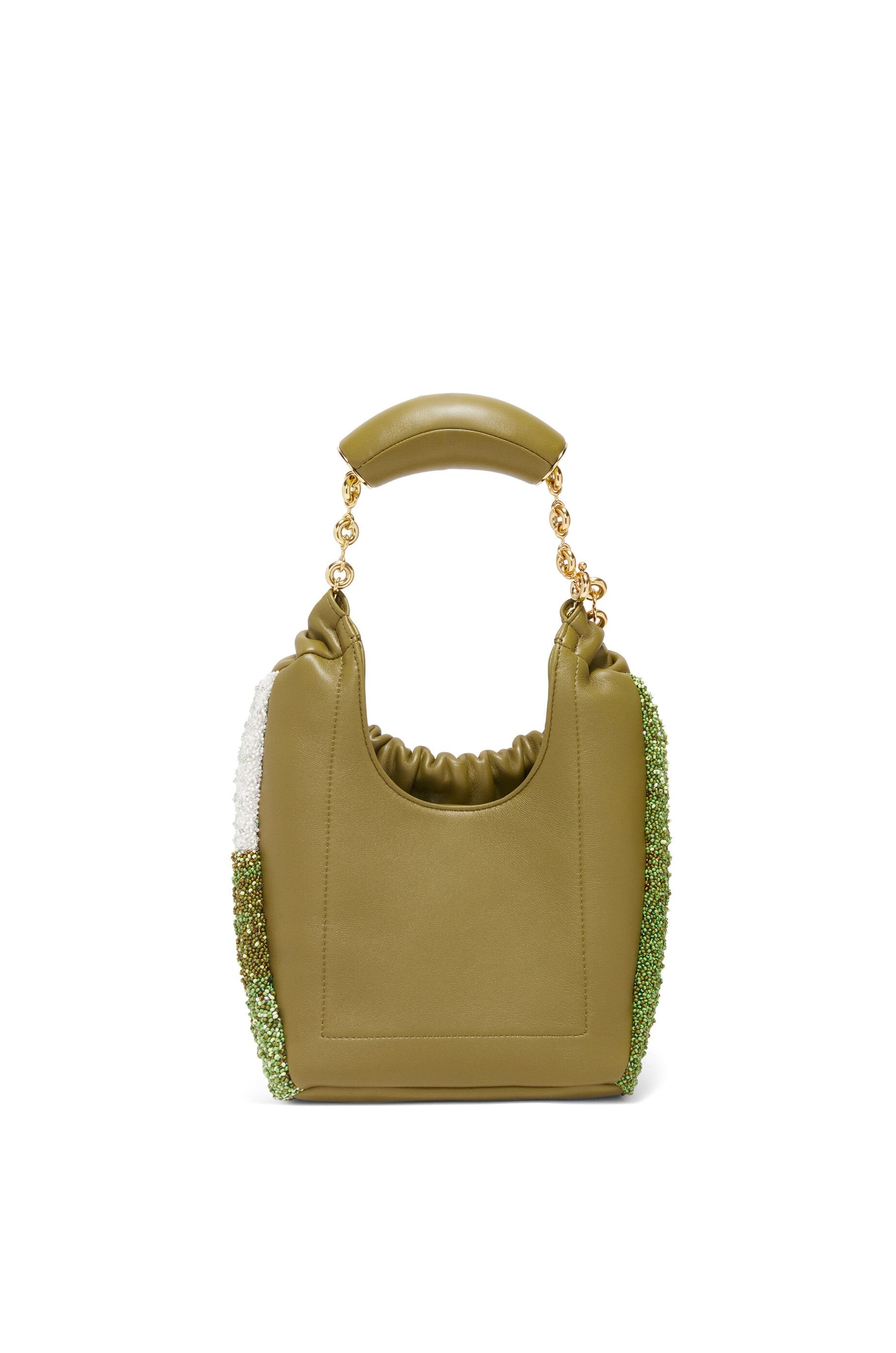 Mini Squeeze bag in beaded leather - 6