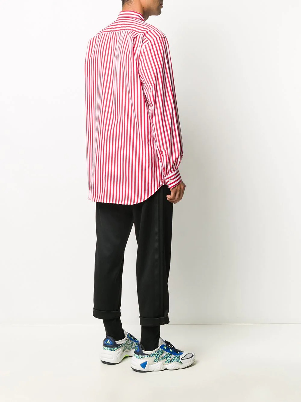 striped long-sleeve shirt - 4