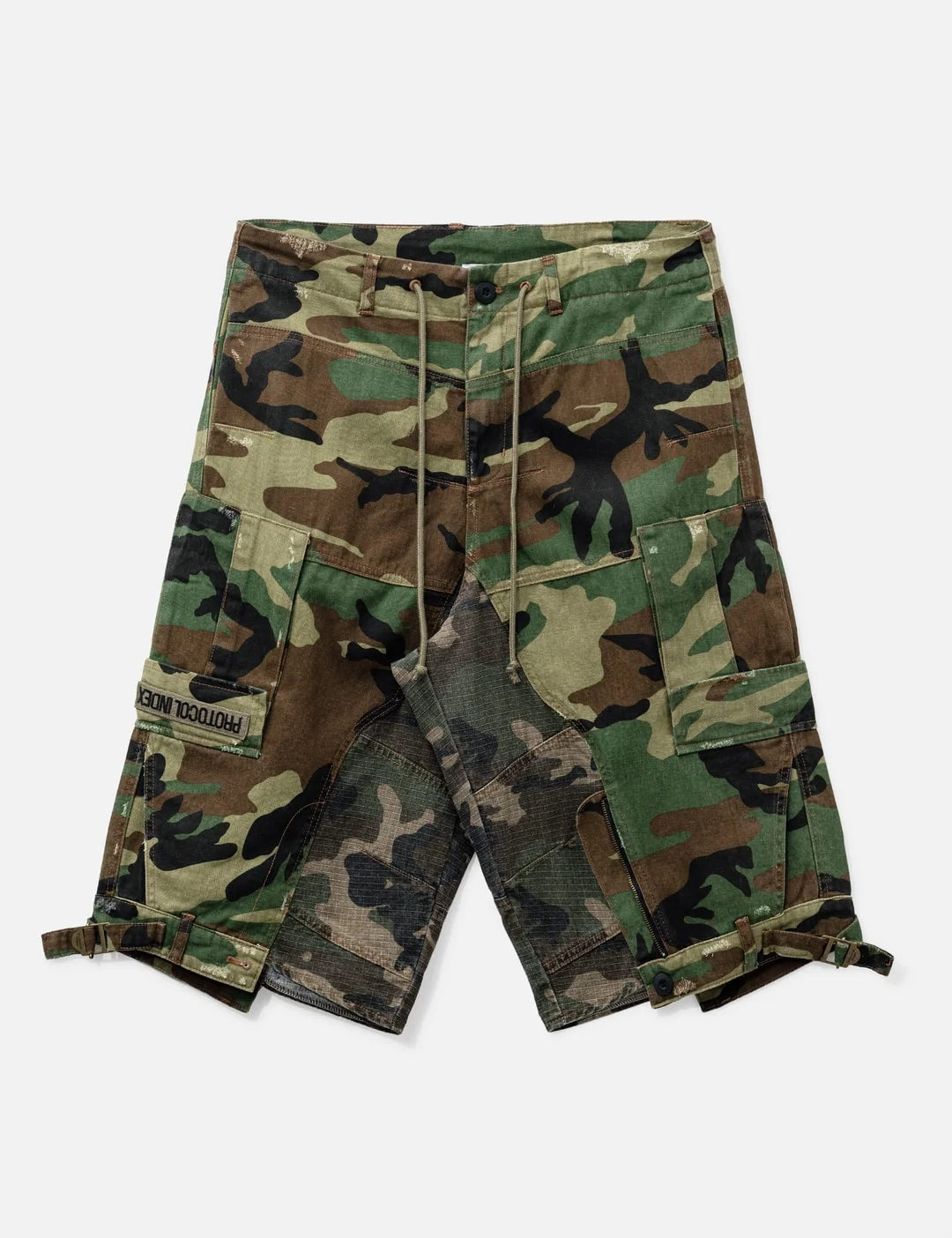 UPSIDE DOWN CARGO SHORTS - 1