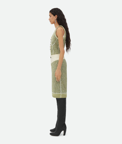 Bottega Veneta Textured Mouline Cotton Jersey Skirt outlook
