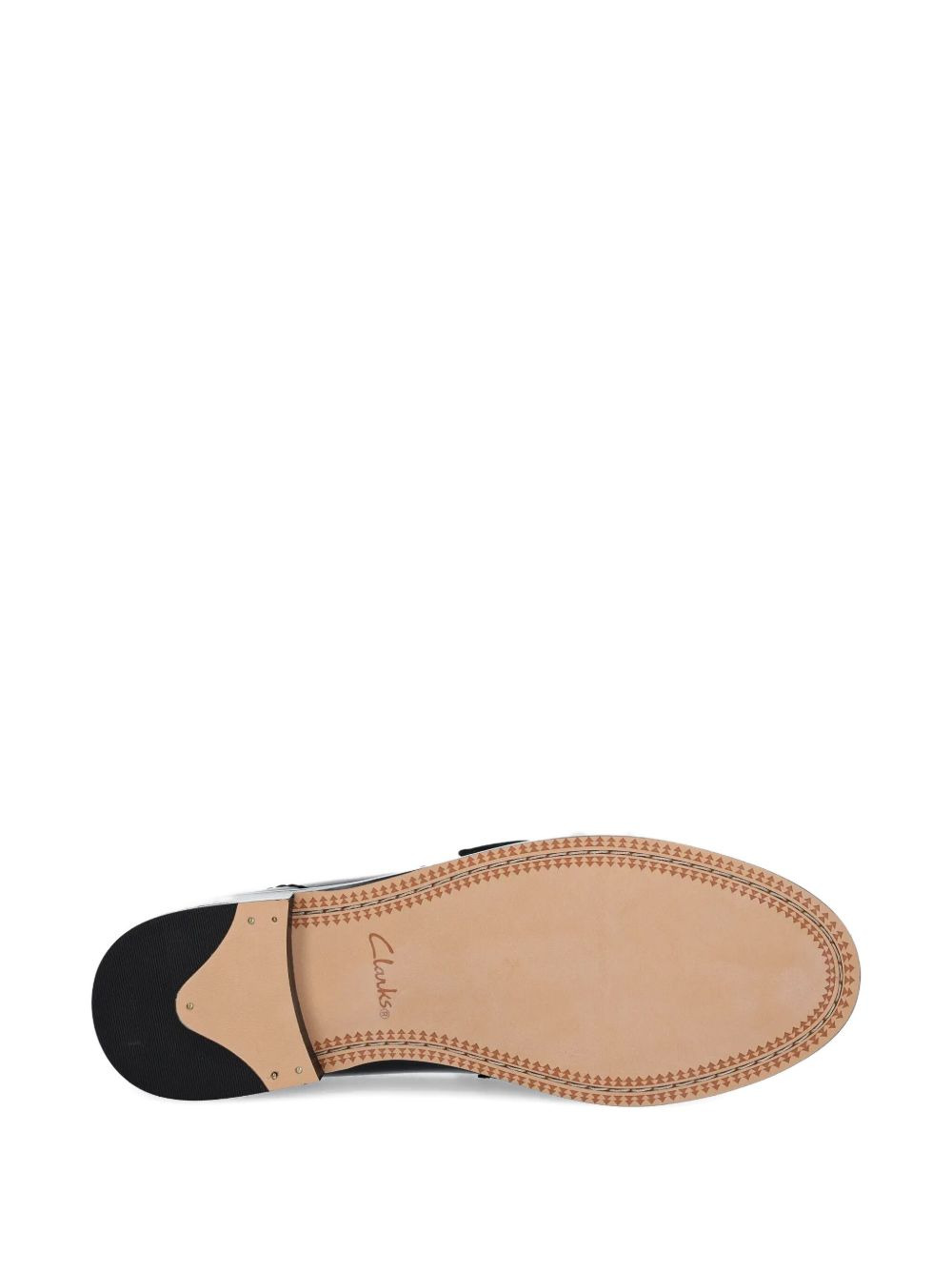 penny leather loafers - 5