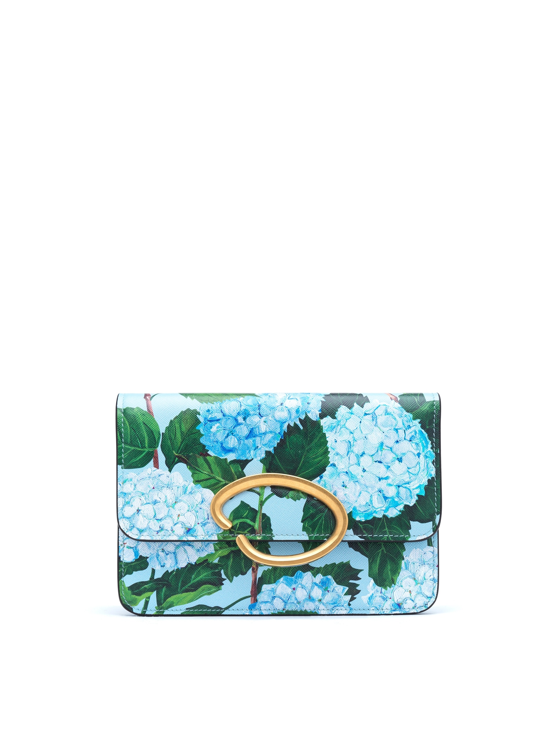 HYDRANGEA PRINTED O POCHETTE - 4