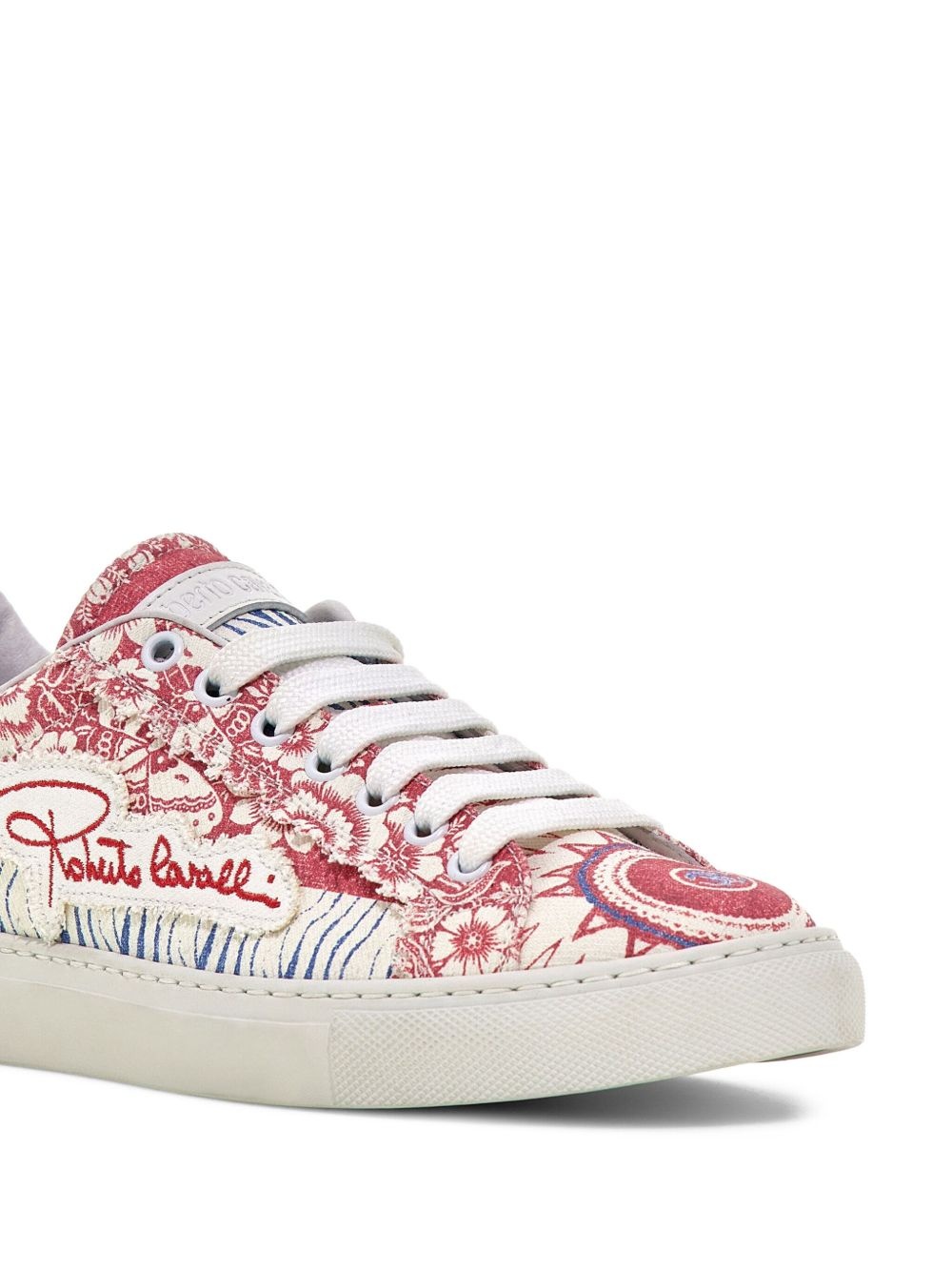 bandana-print sneakers - 5