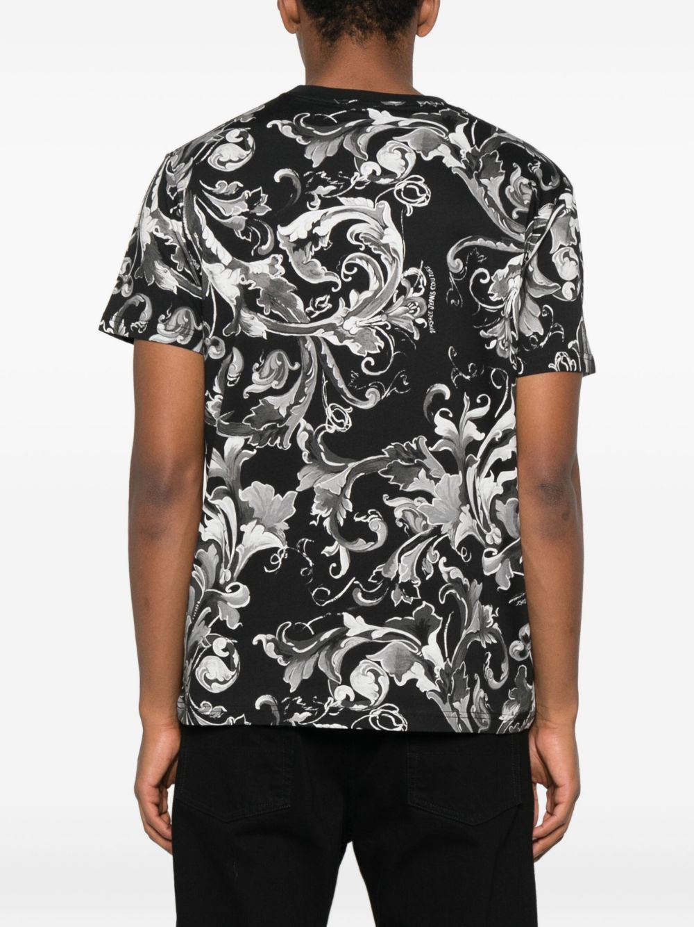 Barocco-print T-shirt - 3