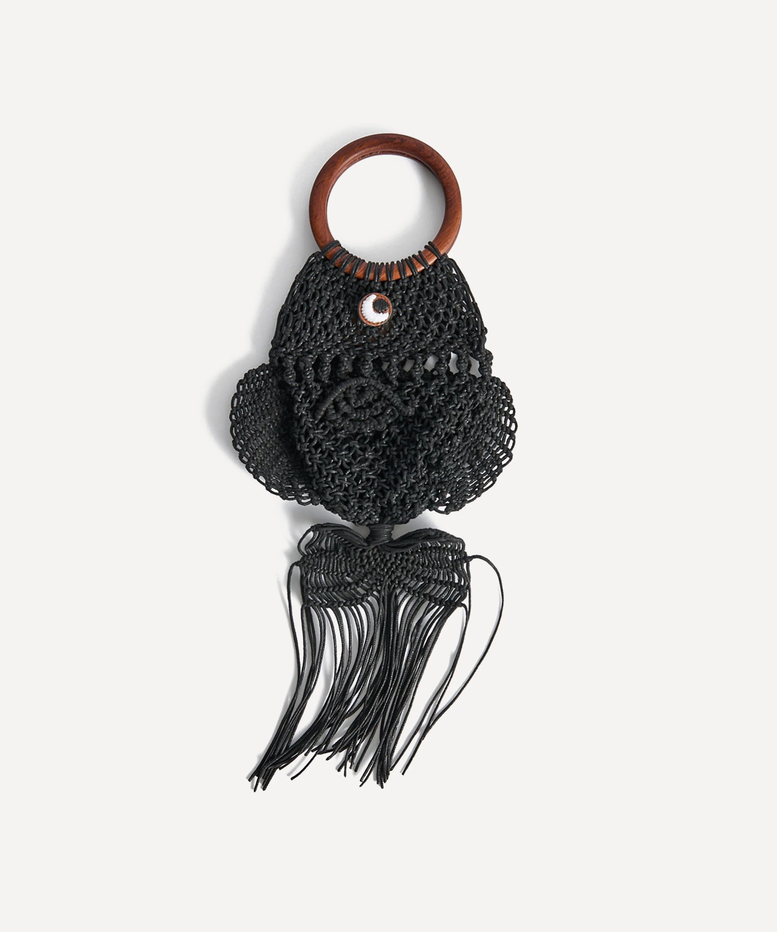 Macrame Fish Clutch Bag - 1