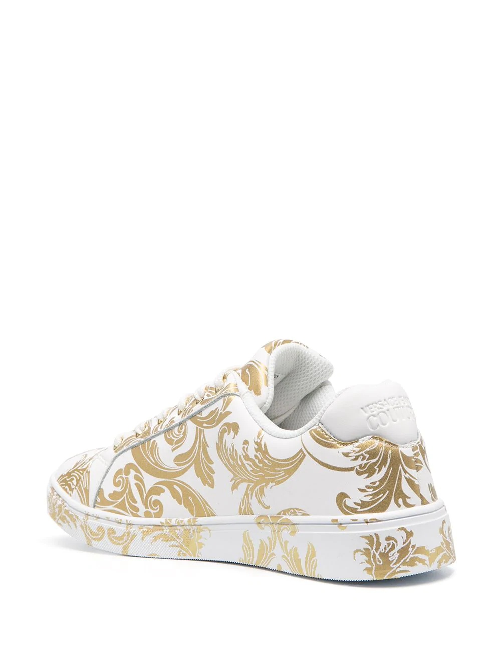 metallic baroque sneakers - 3