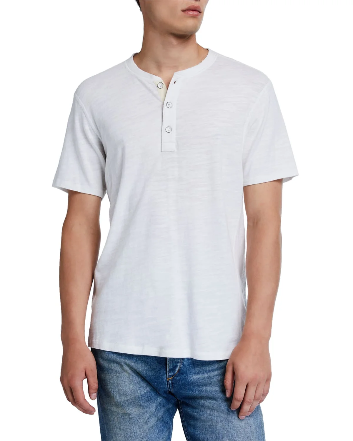 Men's Standard Issue Short-Sleeve Henley T-Shirt - 1