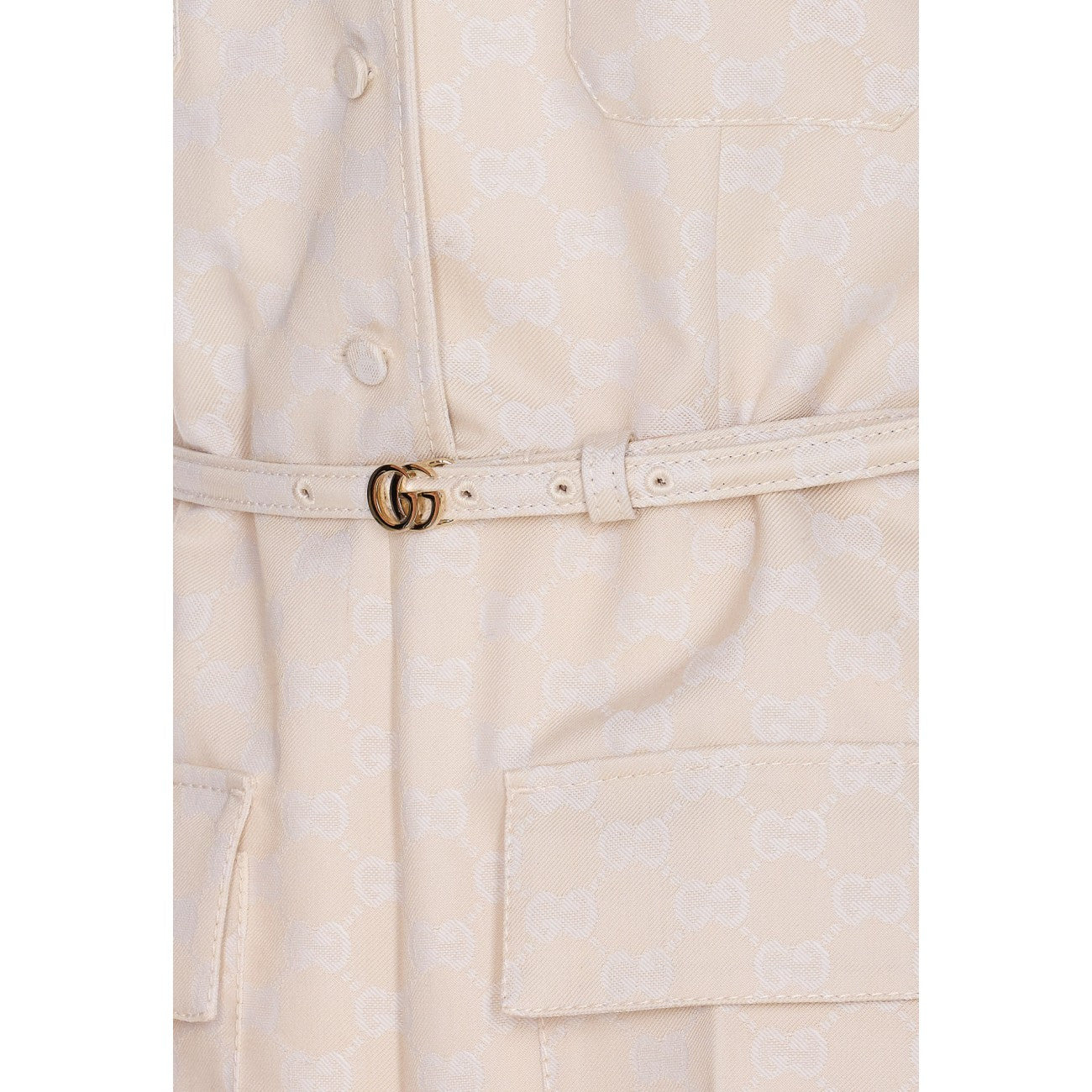 Gucci Women Gg Logo Short Jumpsuit - 3