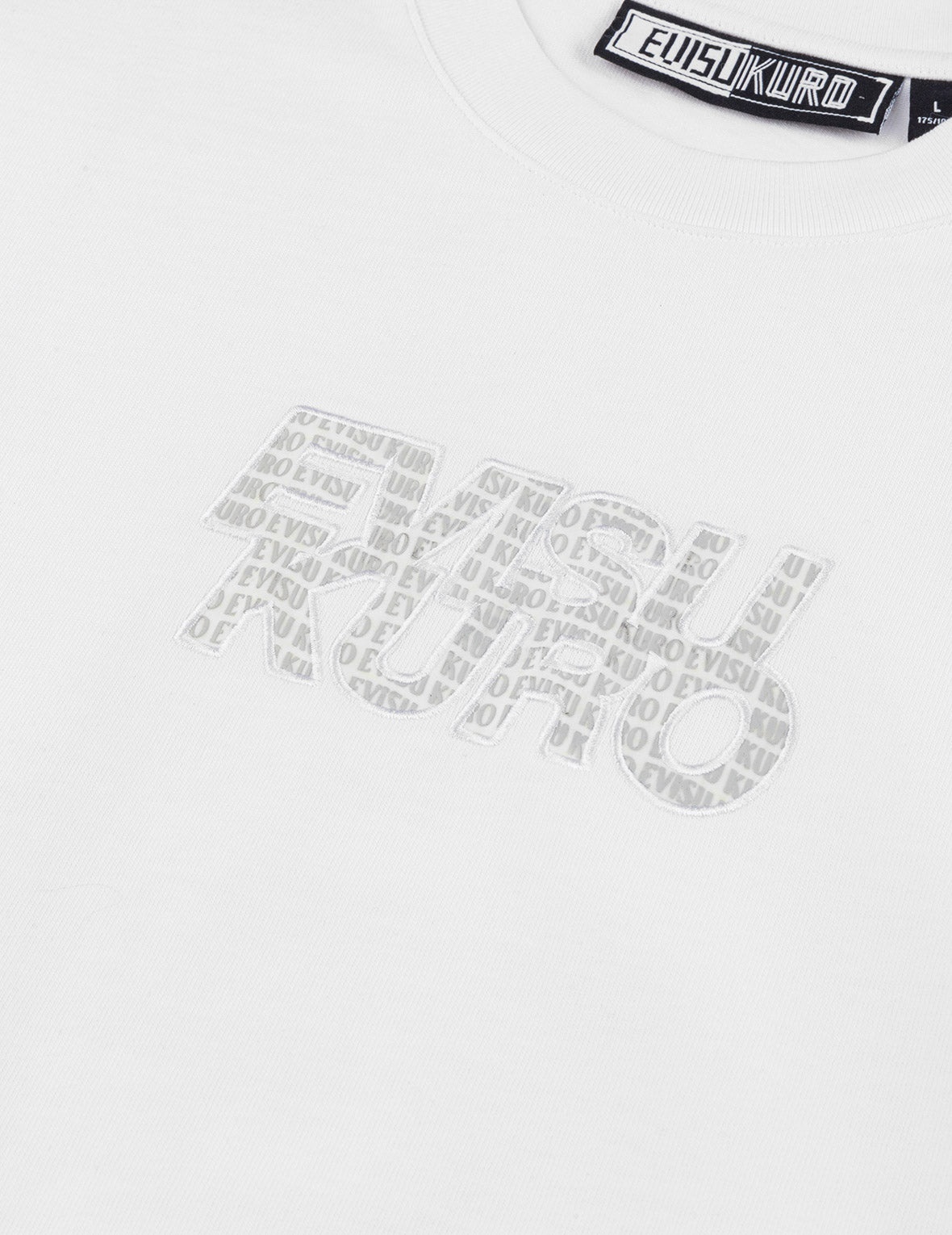 Japanese Appliqué Logo Embroidery Regular Fit T-shirt - 5
