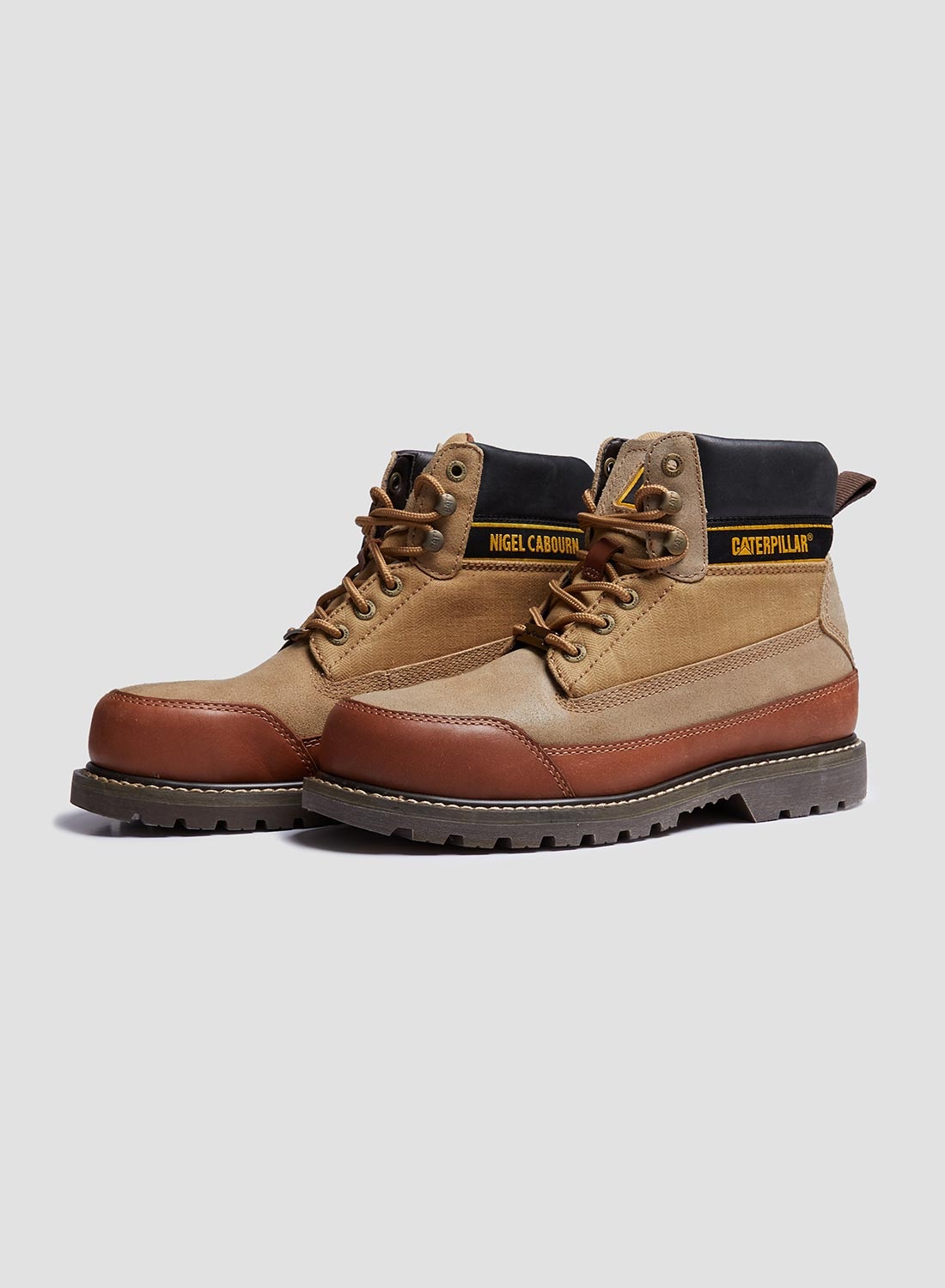 Cat Footwear x Nigel Cabourn Utah Leather Brown - 6