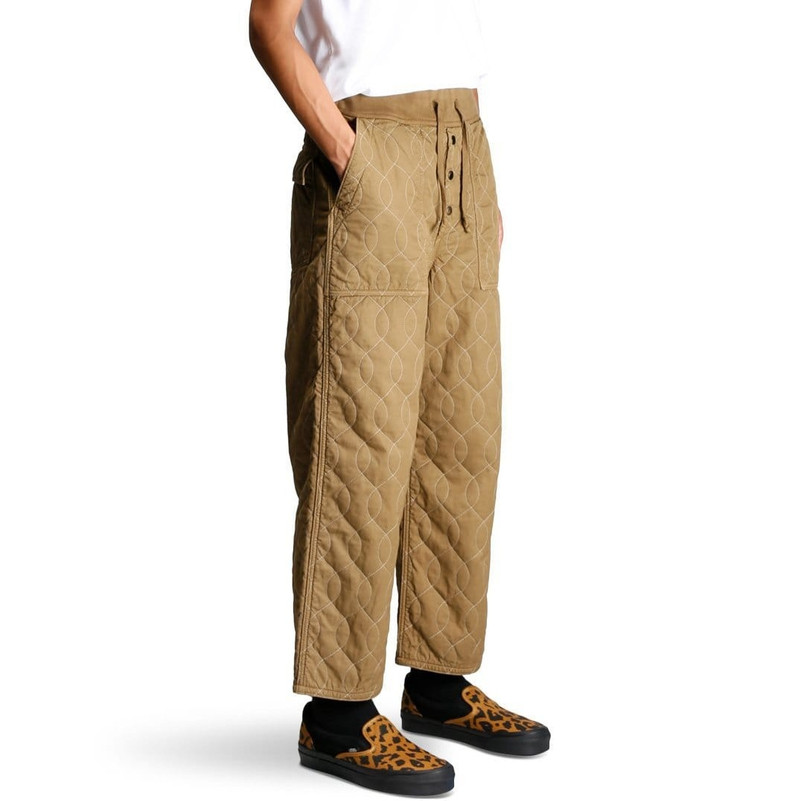 DENSED TWILL X QUILTING PANTS 3