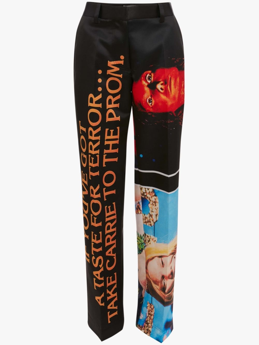 CARRIE - PATCHWORK PRINT TAILORED TROUSERS - 1